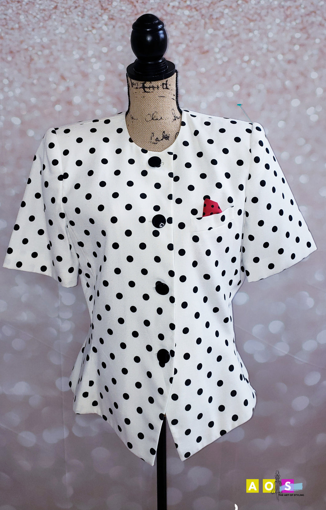 Polka-dot and Class Blazer