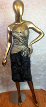 Load image into Gallery viewer, Gold and Black Magic Dress
